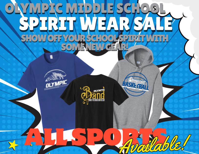  Olympic Spirit Wear is available now!